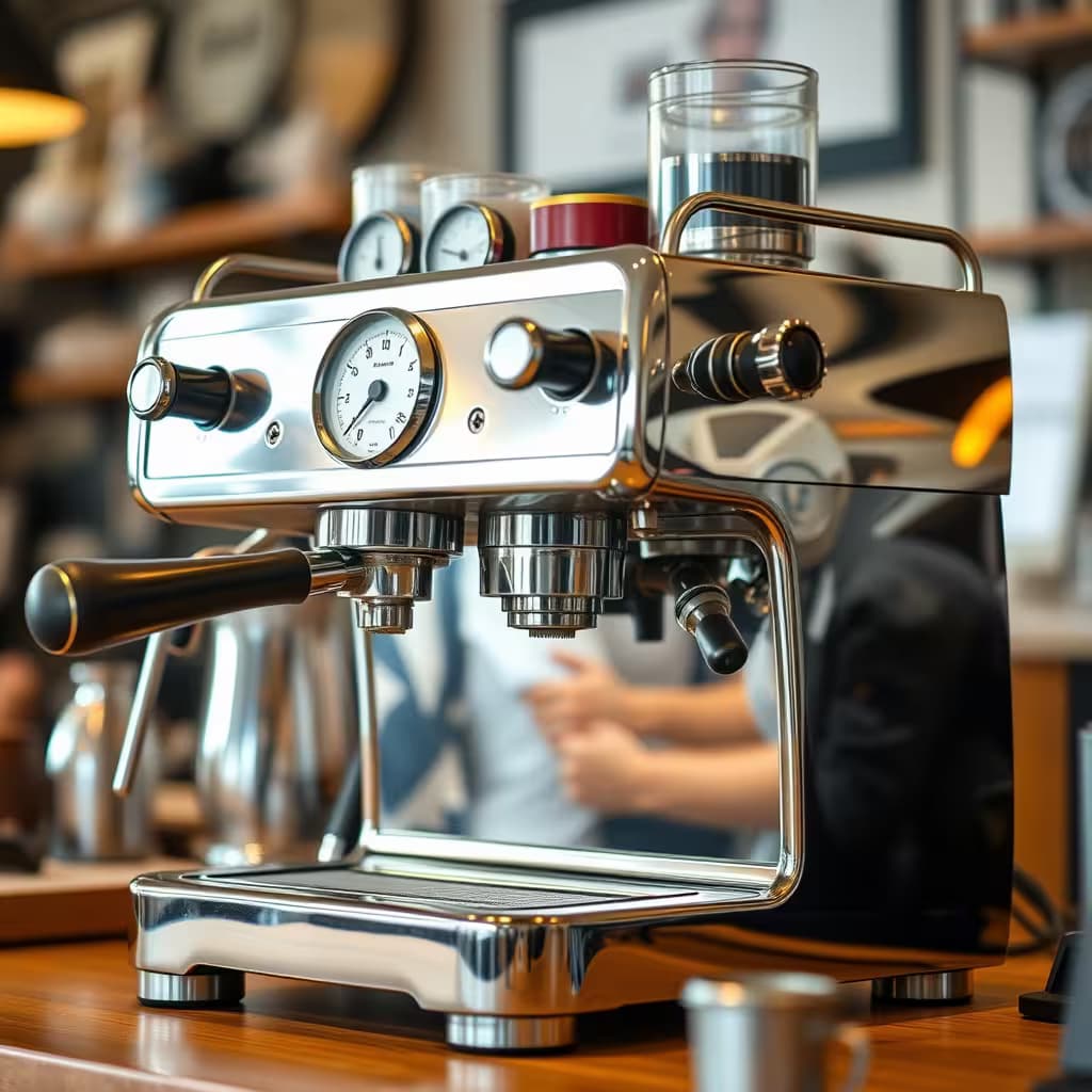 Espresso machine product design