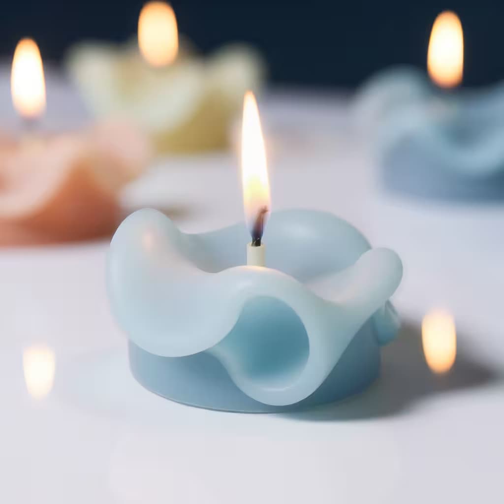 Funky candle design concept