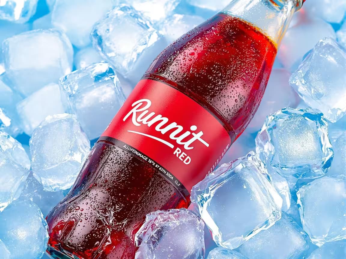 Runnit red design element