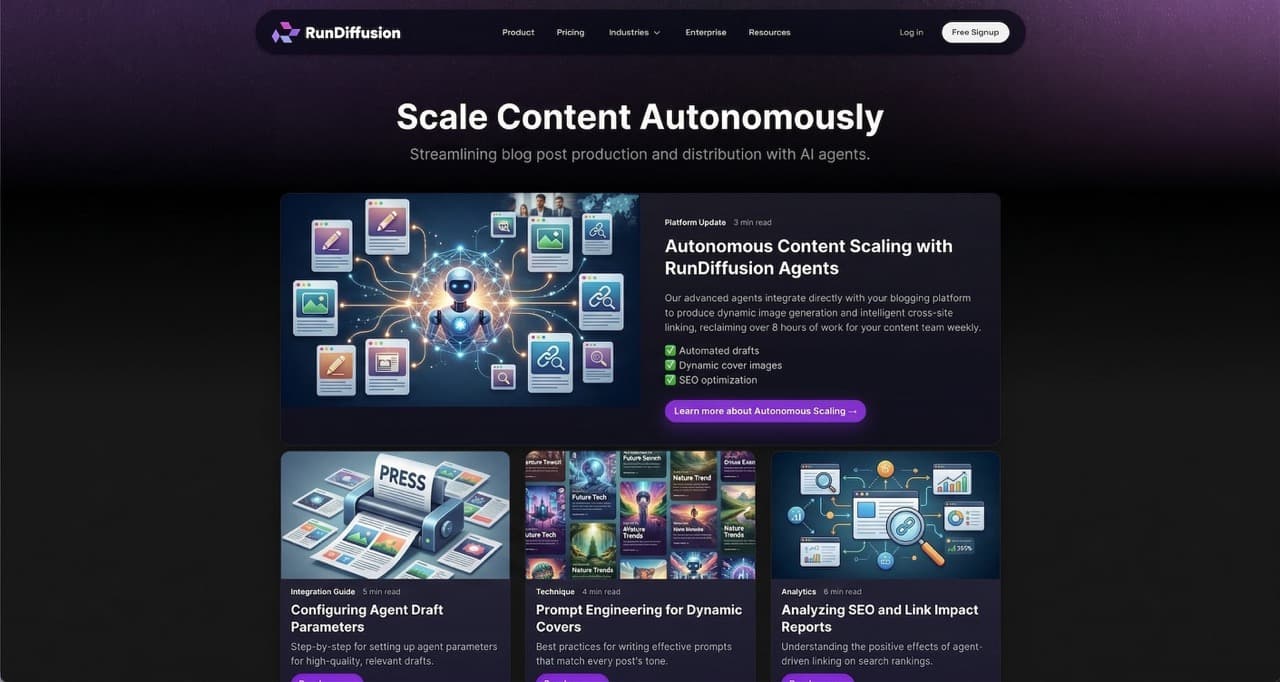 RunDiffusion Agents file browser