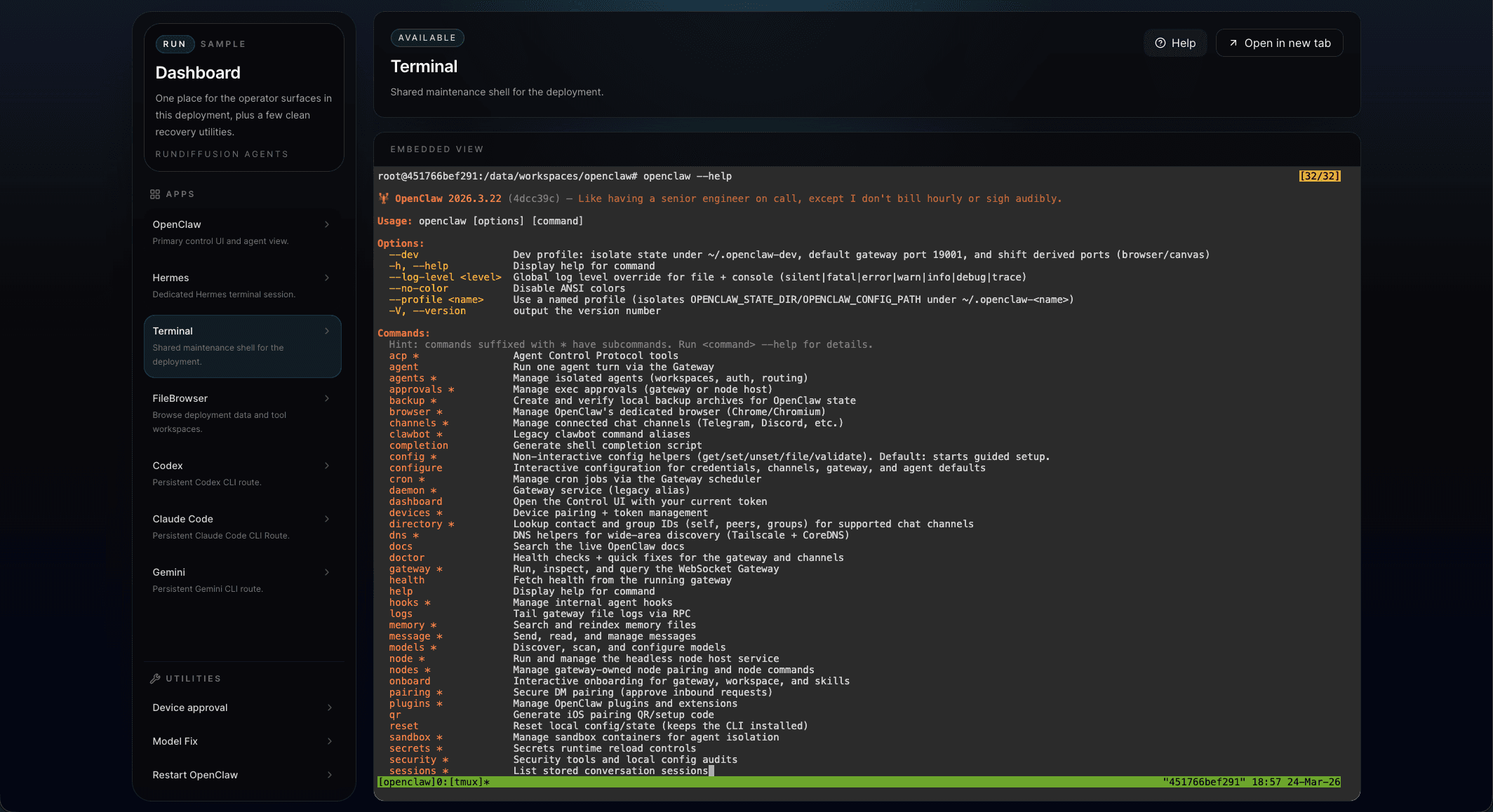 Integrated Terminal